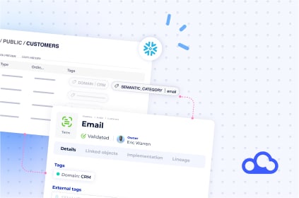 Snowflake tags - Featured