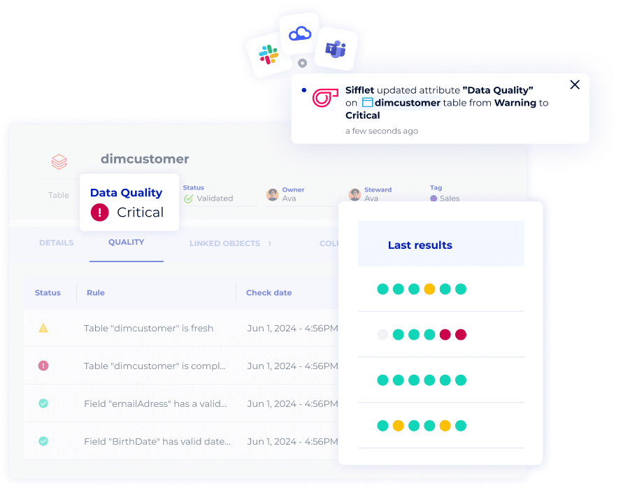 DQ sifflet collaboration Logo