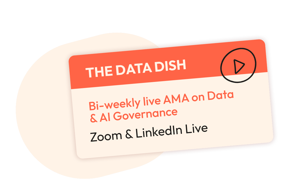 The data dish card